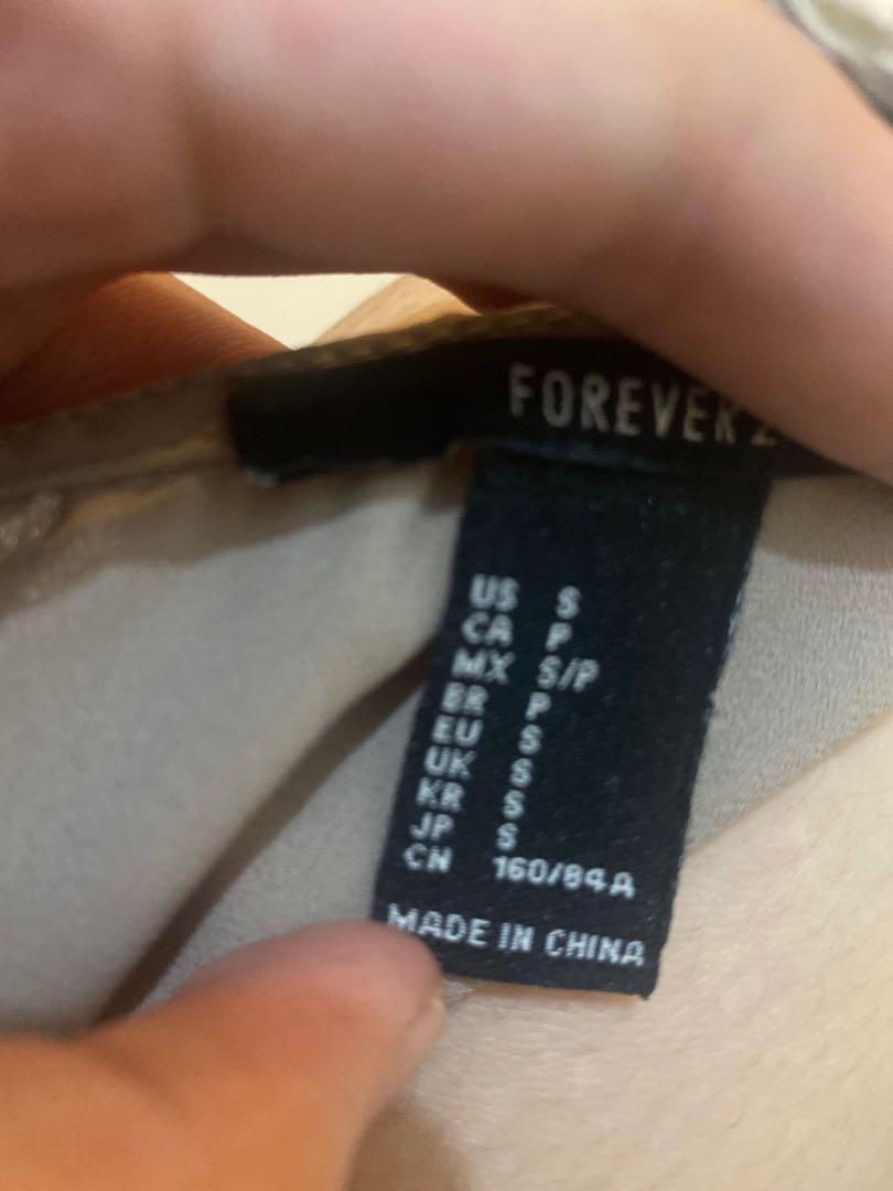 F21 Nude Top (Category: Blouses) located in Mandaluyong City. Submitted by movingoutph (Listing ID 1118802659, Image 2). Description: .