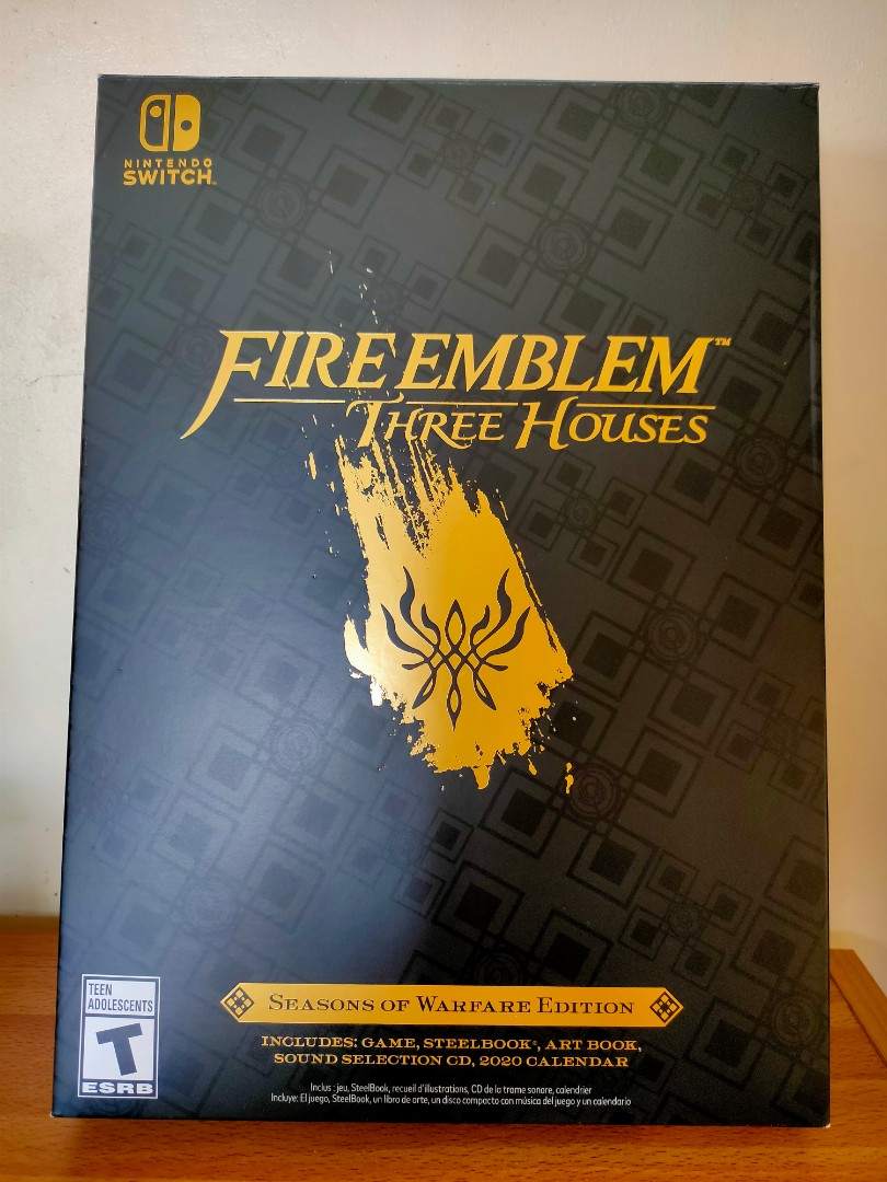 Fire Emblem Three Houses Seasons Of Warfare Edition, Video Gaming, Video  Games, Nintendo On Carousell