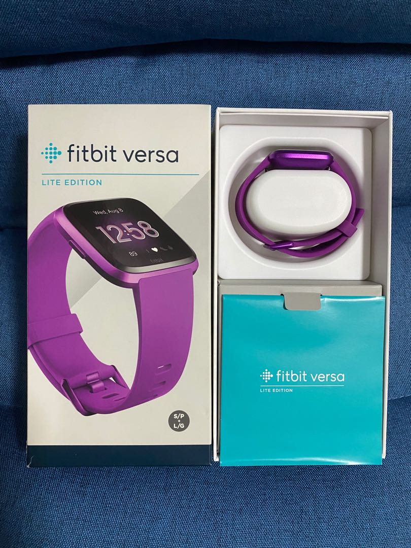 Fitbit Versa Lite Mulberry Mobile Phones Gadgets Wearables