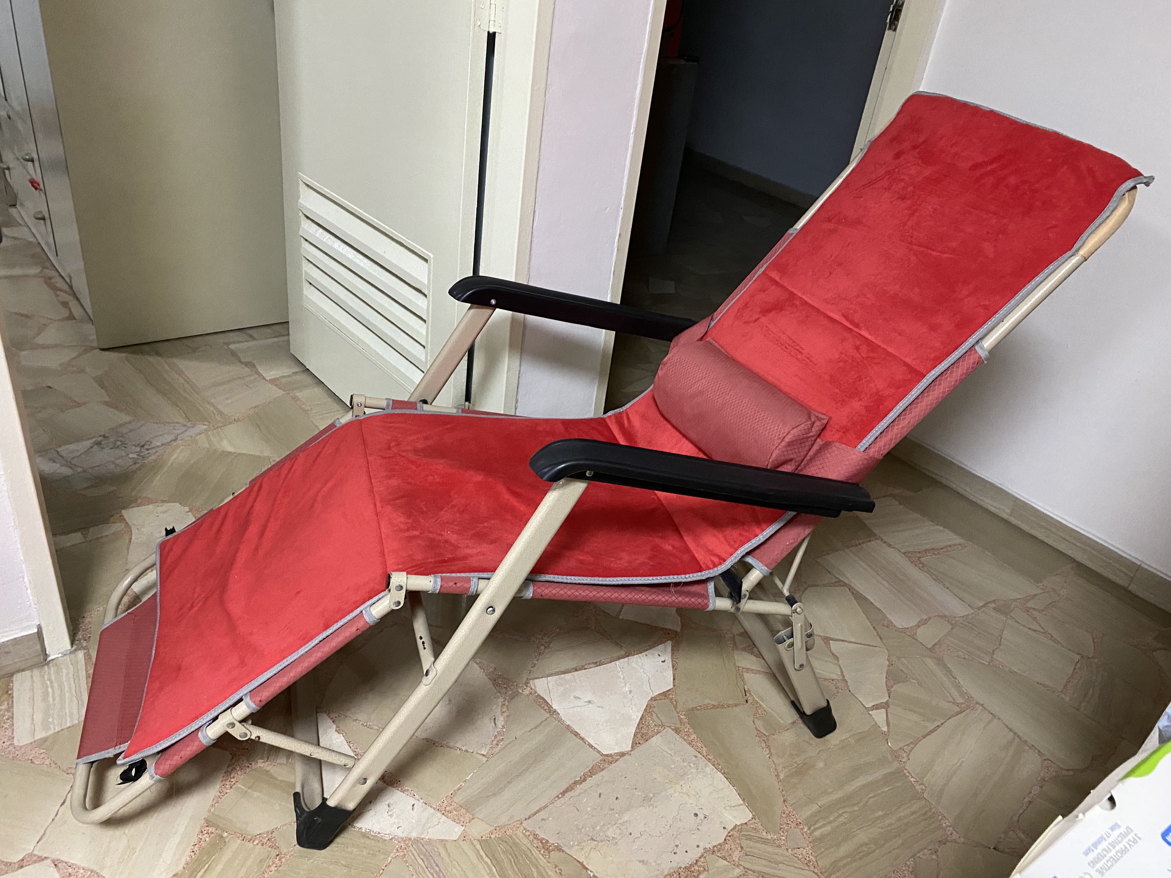 Foldable Chair Furniture Home Living Furniture Sofas On Carousell