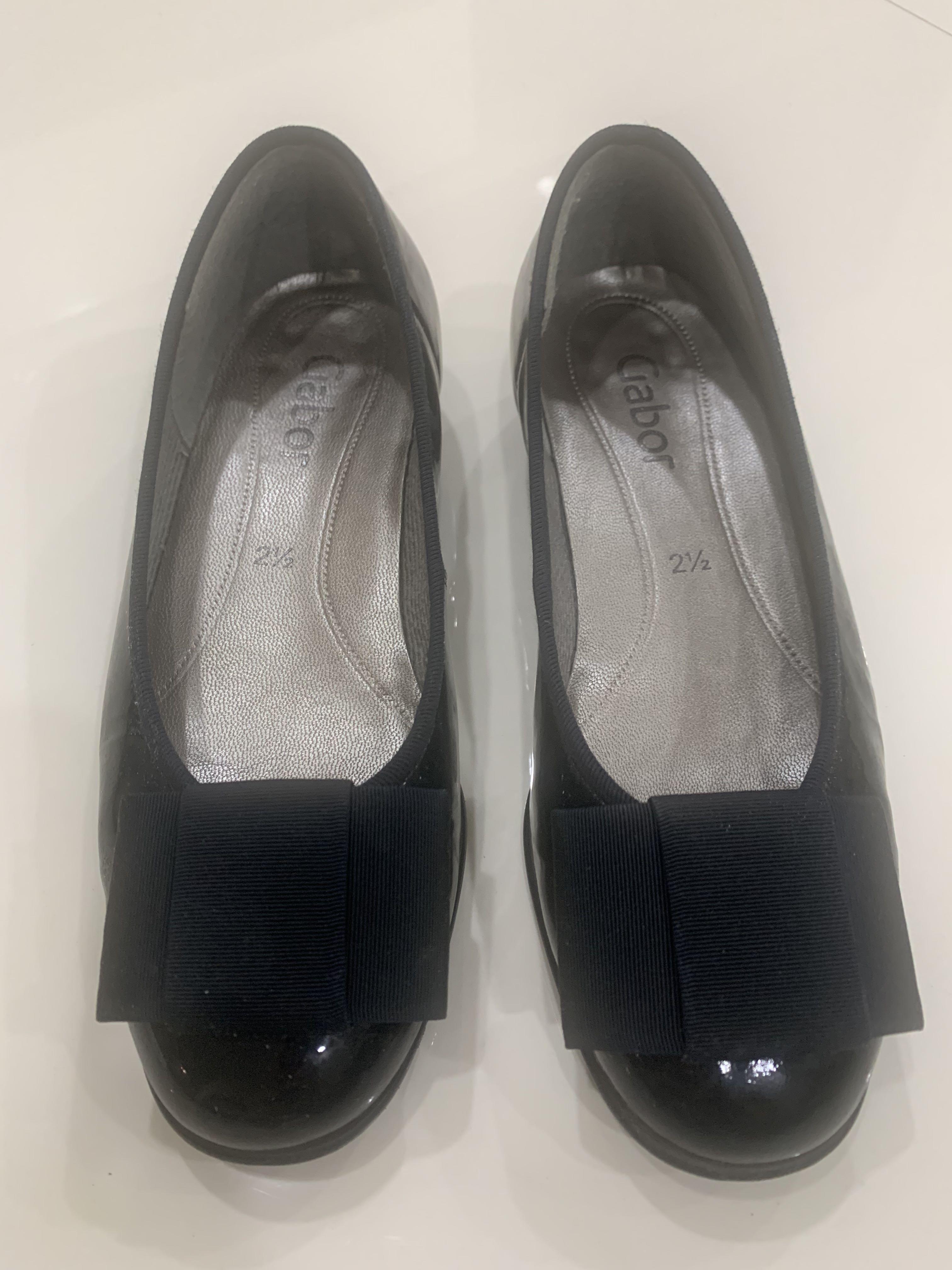 Gabor assist clearance bow ballet pumps