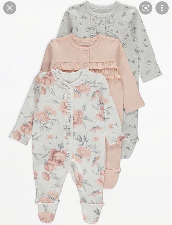George asda baby sleepsuits sale