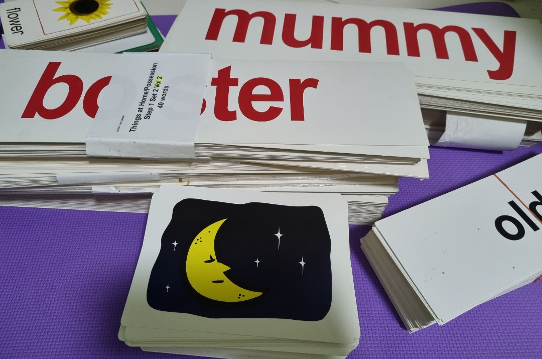 Glenn doman flashcards, Hobbies & Toys, Books & Magazines, Children's