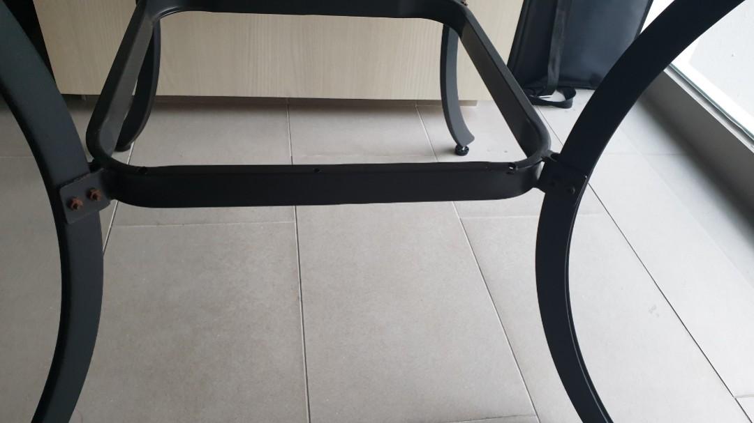 Hardly used 4 seater outdoor furniture set, Furniture & Home Living