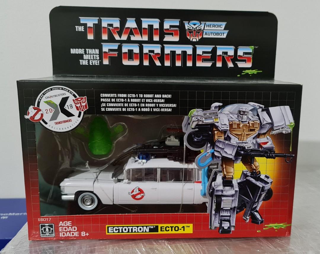 Hot Transformers Ghostbusters Ectotron Ecto-1 in stock MISB 
