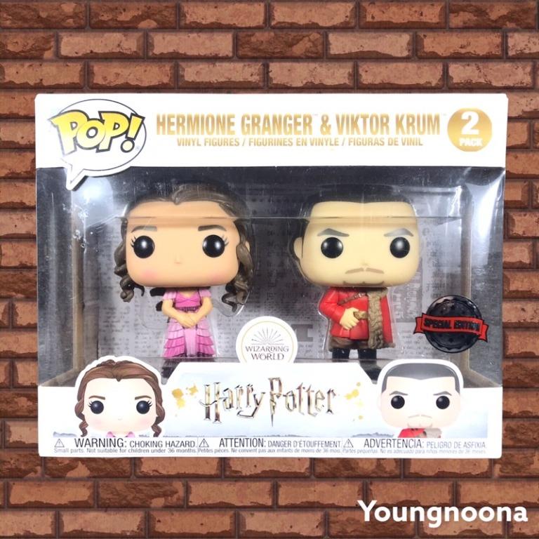 Hermione Granger & Ciktor Krum 2 Pack - figurine POP POP! Harry Potter