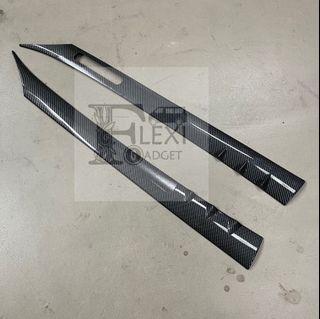 Hiace 3D Carbon Front Pillar Cover Trim / Hiace Carbon Fender Pillar Cover/ Hiace Chrome / Flexigadget Antenna Cover / Hiace Carbon Accessories / Hiace Accesories /Hiace Carbon Pillar 