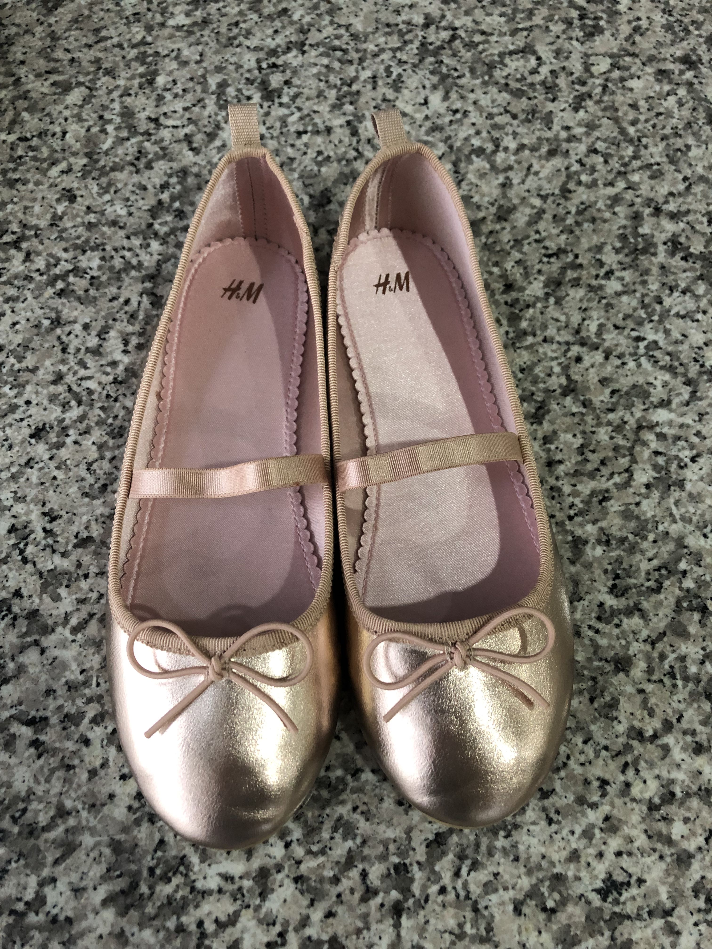 H & m girls top shoes