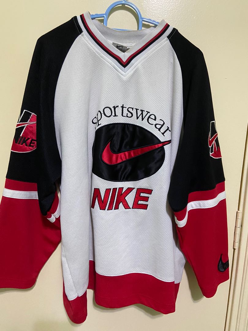 Nike Hockey Jersey Vintage Men s Fashion Tops Sets Tshirts
