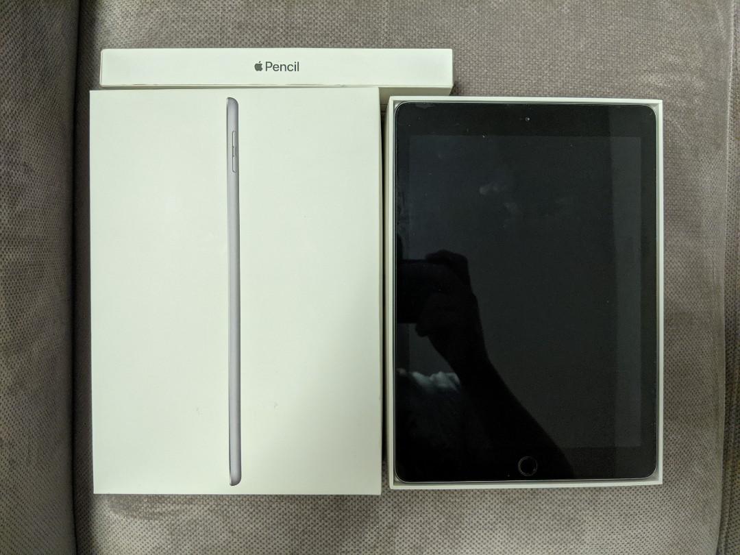 安心の定価販売 iPad6 wifi + Apple pencil1