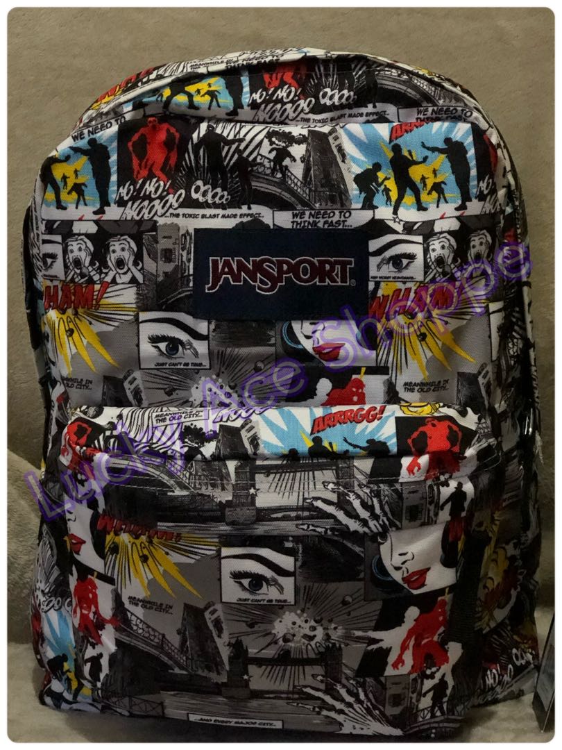 Jansport comic deals book backpack