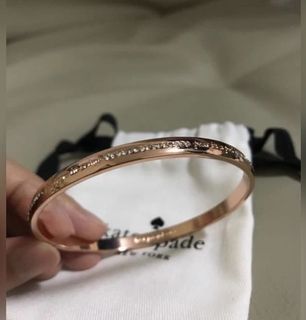 Kate Spade Bangle 玫瑰金色手鐲64224128838785110