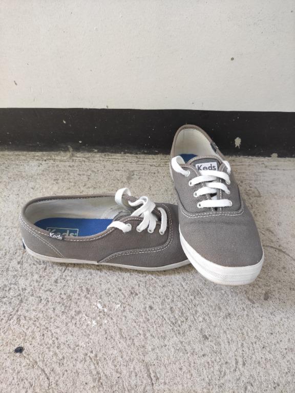 Keds Gray Sneakers Women s Fashion Footwear Sneakers on Carousell