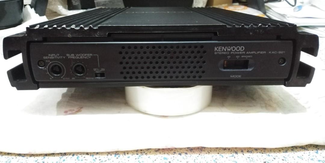 Kenwood KAC921 amplifier, Auto Accessories on Carousell