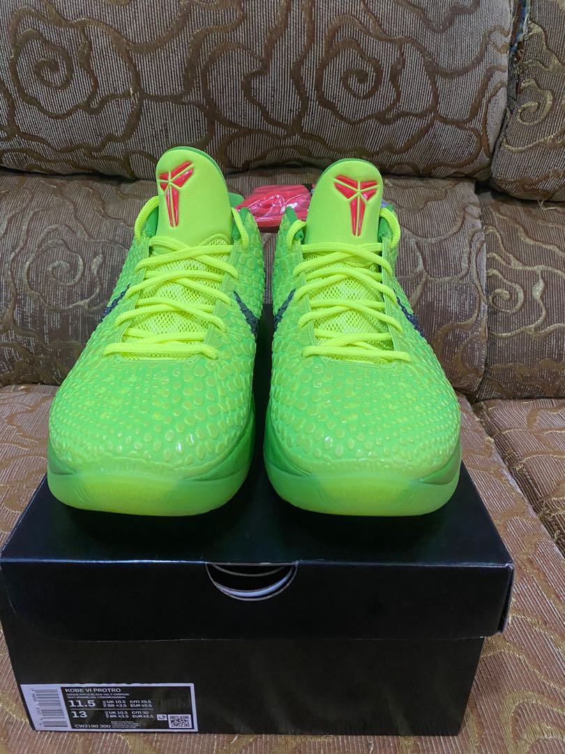 Kobe grinch size 11.5 clearance