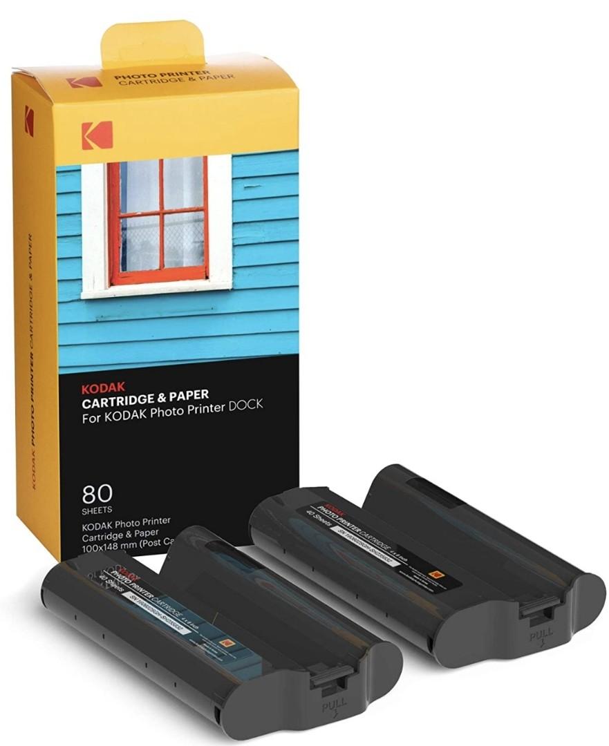 KODAK Dock Plus & Dock Photo Printer Cartridge Cartridge Refill & Photo ...