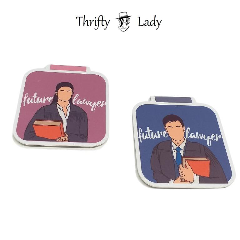 Lawyer Gift Set (Scales of Justice Necklace and Keychain, Lady Justice