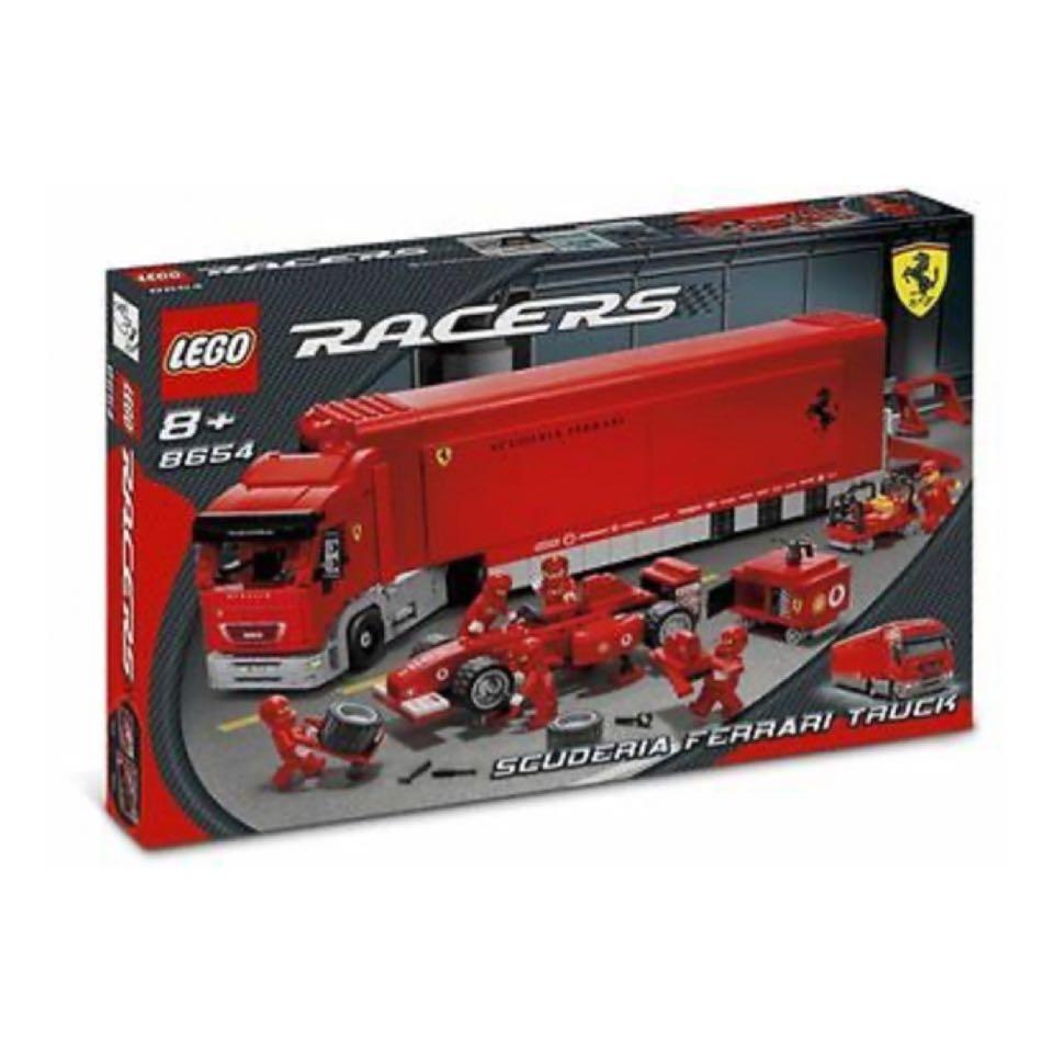 Lego 8654 Scuderia Ferrari Truck Hobbies Toys Toys Games on