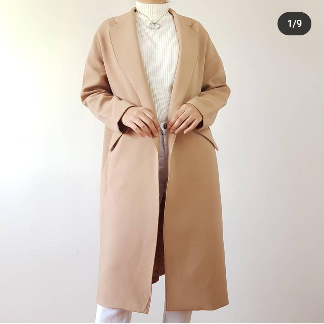 light brown parka womens