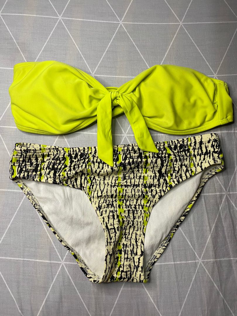 Light Green Swimsuit, Women's Fashion, Swimwear, Bikinis & Swimsuits on