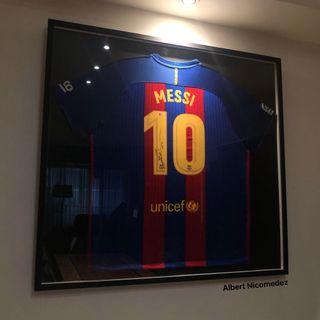 Lionel Messi Signed FC Barcelona 2016-2017 Nike Authentic Jersey