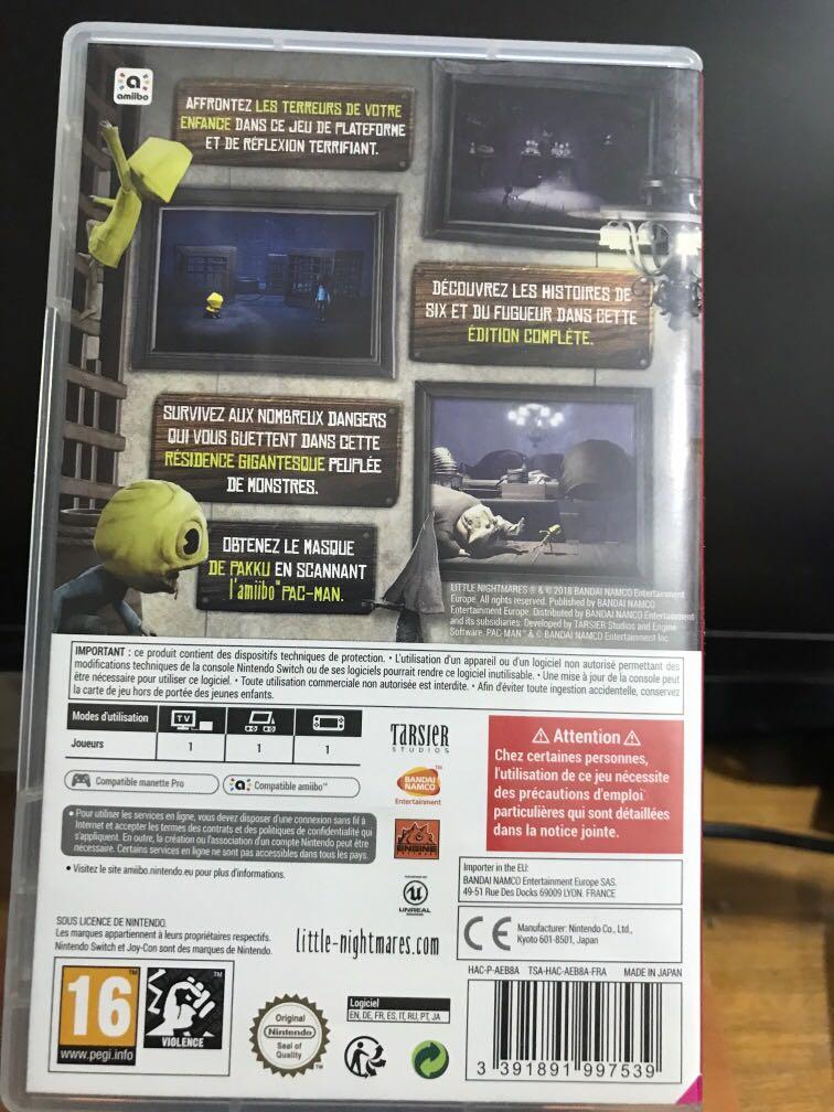 Little Nightmares - complete edition, Video Gaming, Video Games ...