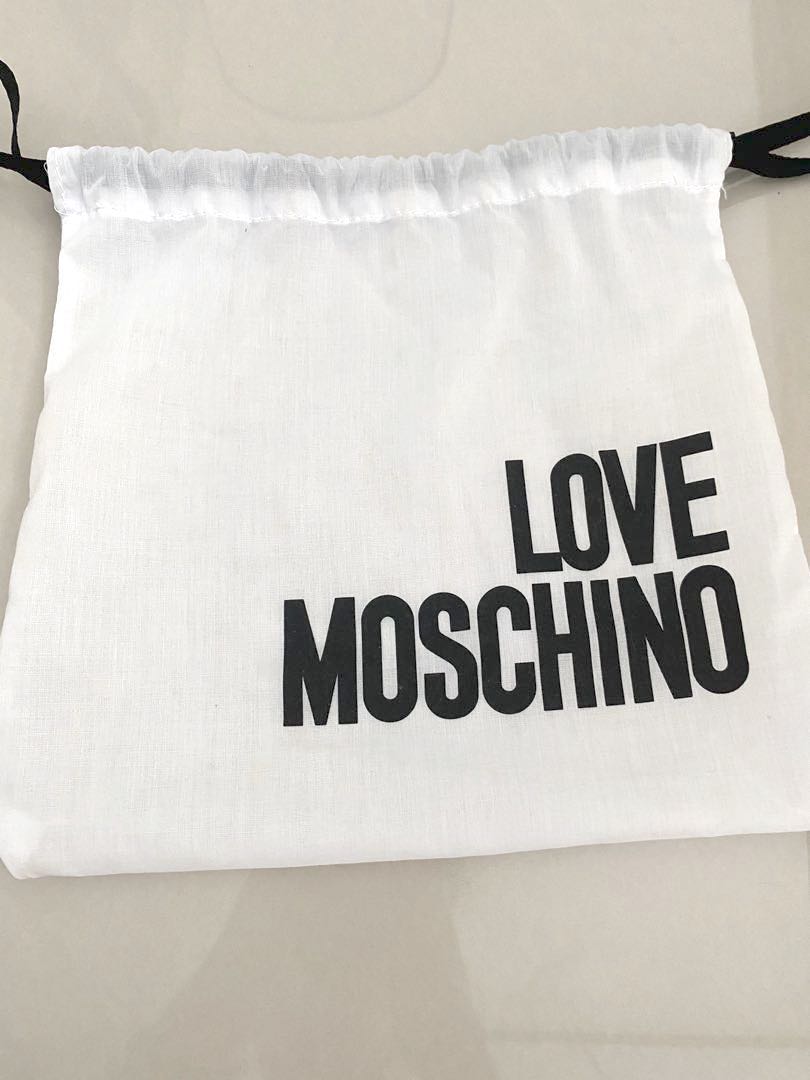 Love moschino dust bag outlet