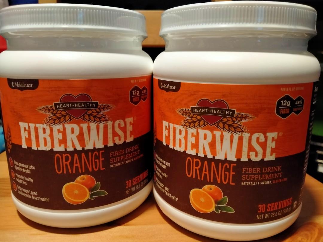 Melaleuca fiberwise orange fiber drink supplement, Food & Drinks ...