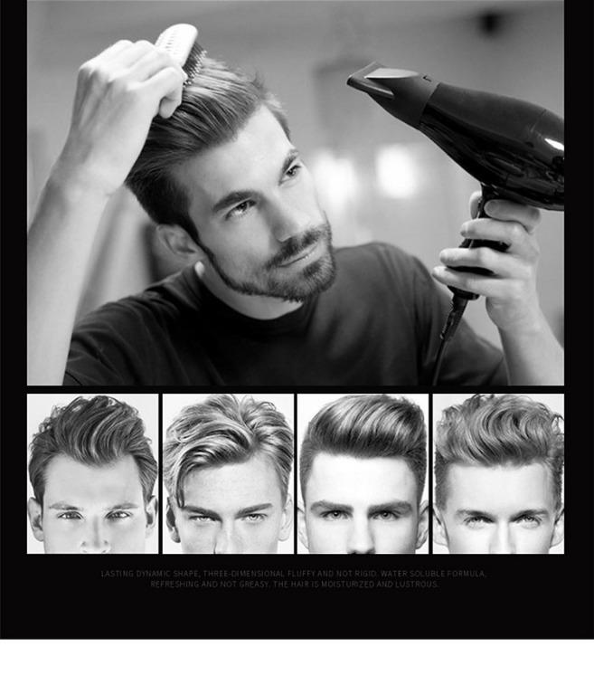 [ Bundle of 2 ]Men Hair Clay Deqrqy Hair Styling Hair Product, Beauty