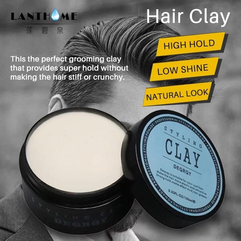 [ Bundle of 2 ]Men Hair Clay Deqrqy Hair Styling Hair Product, Beauty