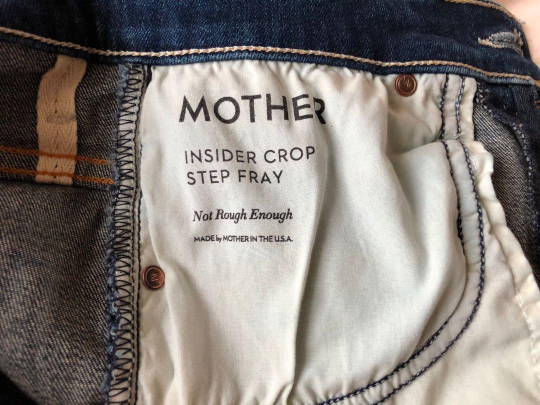 insider crop step fray not rough enough 