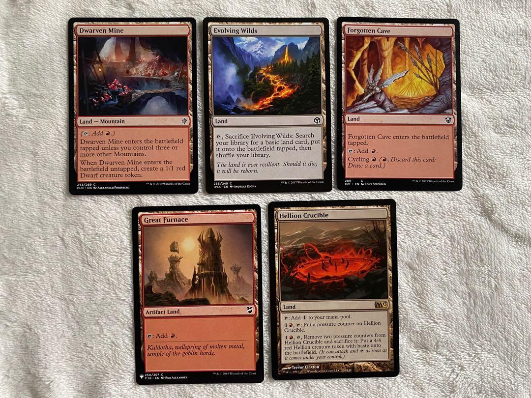Mtg EDH Purphoros goblins and tokens complete deck, Hobbies & Toys