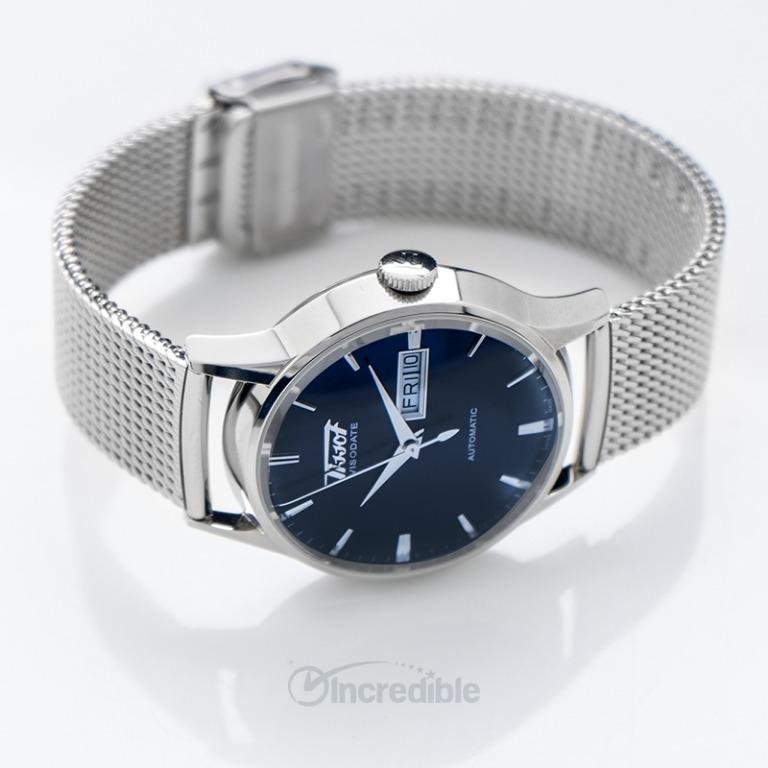 NEW Tissot Heritage Visodate Automatic Blue Dial Men s Watch T019