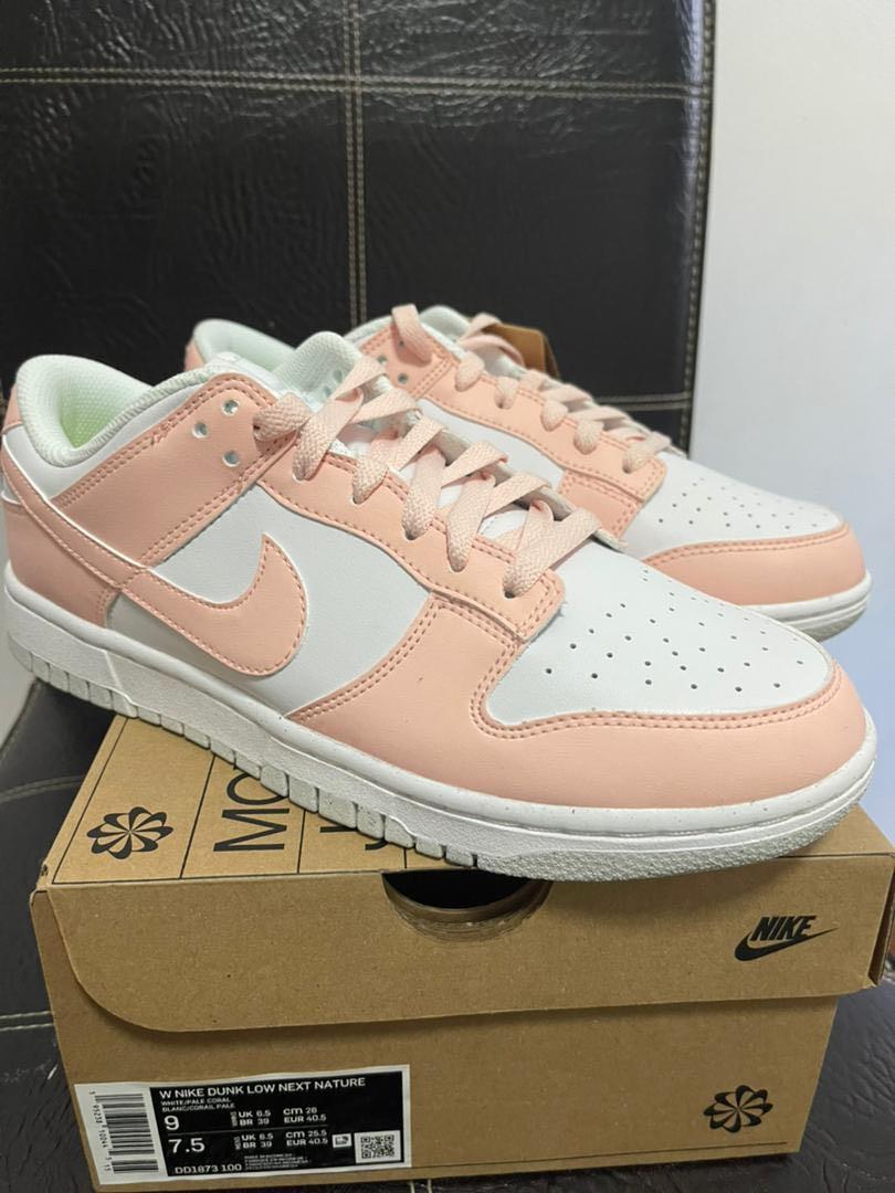 Nike Dunk Low Next Nature Coral, Men's Fashion, Footwear, Sneakers on ...