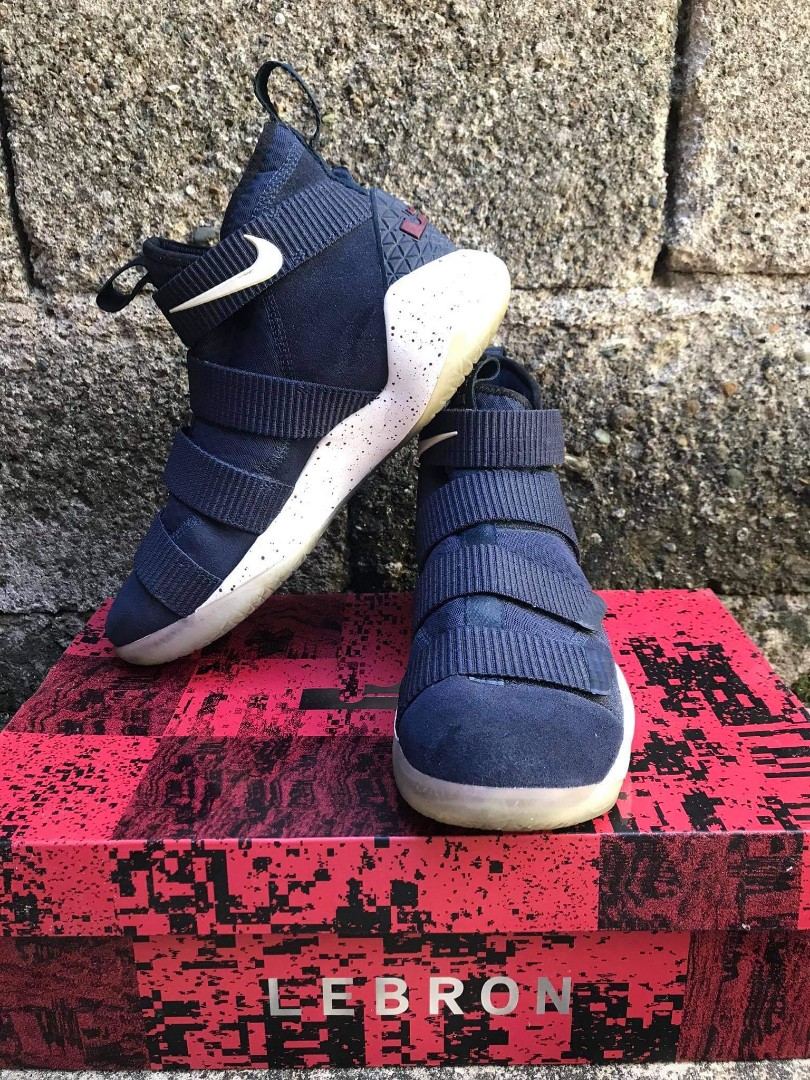 Lebron soldier sales 11 college navy