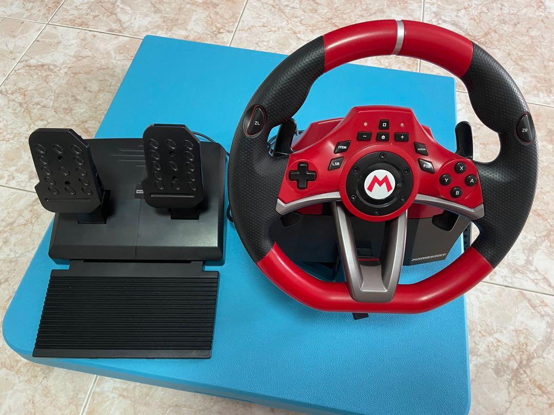 Nintendo switch steering wheel with shop pedals