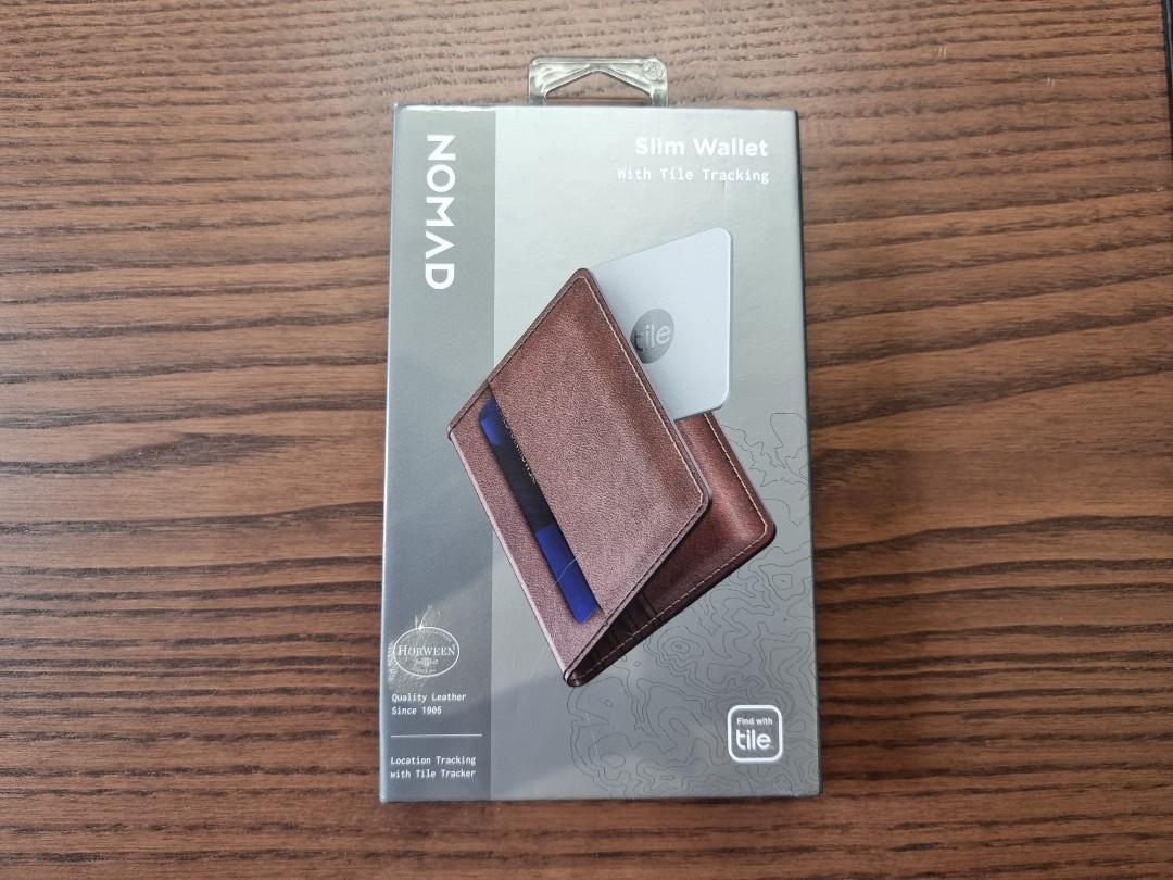 NOMAD Slim Wallet (Tile Tracking Edition), Men's Fashion, Watches