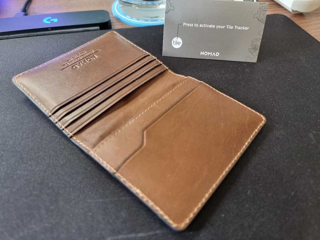 NOMAD Slim Wallet (Tile Tracking Edition), Men's Fashion, Watches