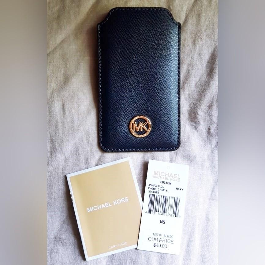 Michael kors iphone case with card holder Clearance