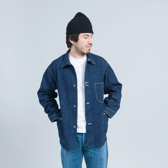 ORSLOW 40 1940'S denim indigo Coverall One Wash spellbound , 男裝