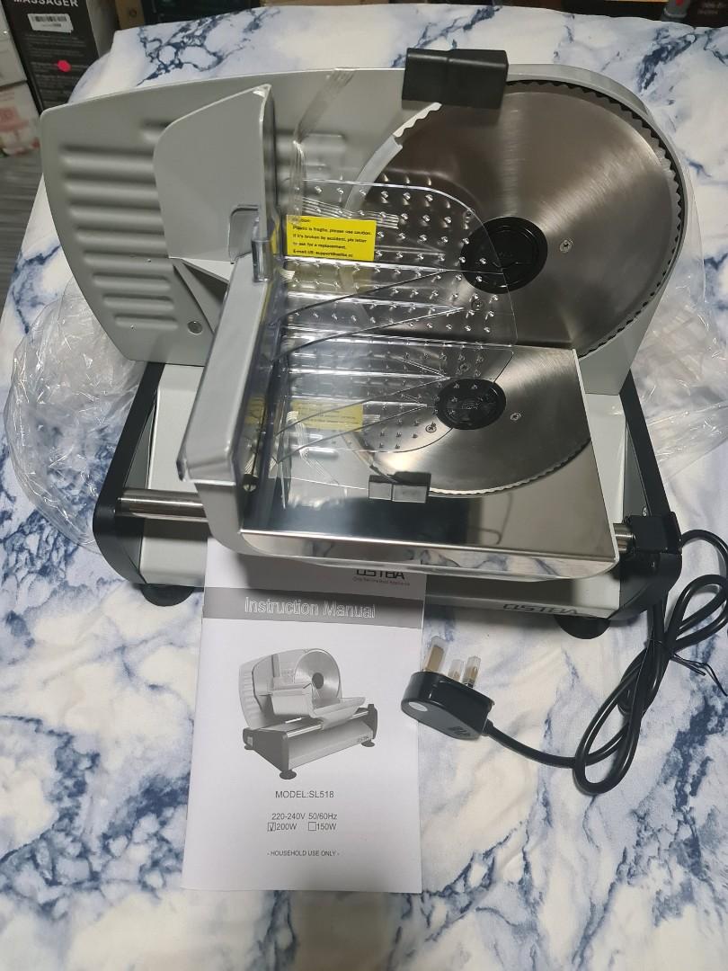 OSTBA SL518 MEAT SLICER (200watts) + 1 Free Gift (Last Photo), TV