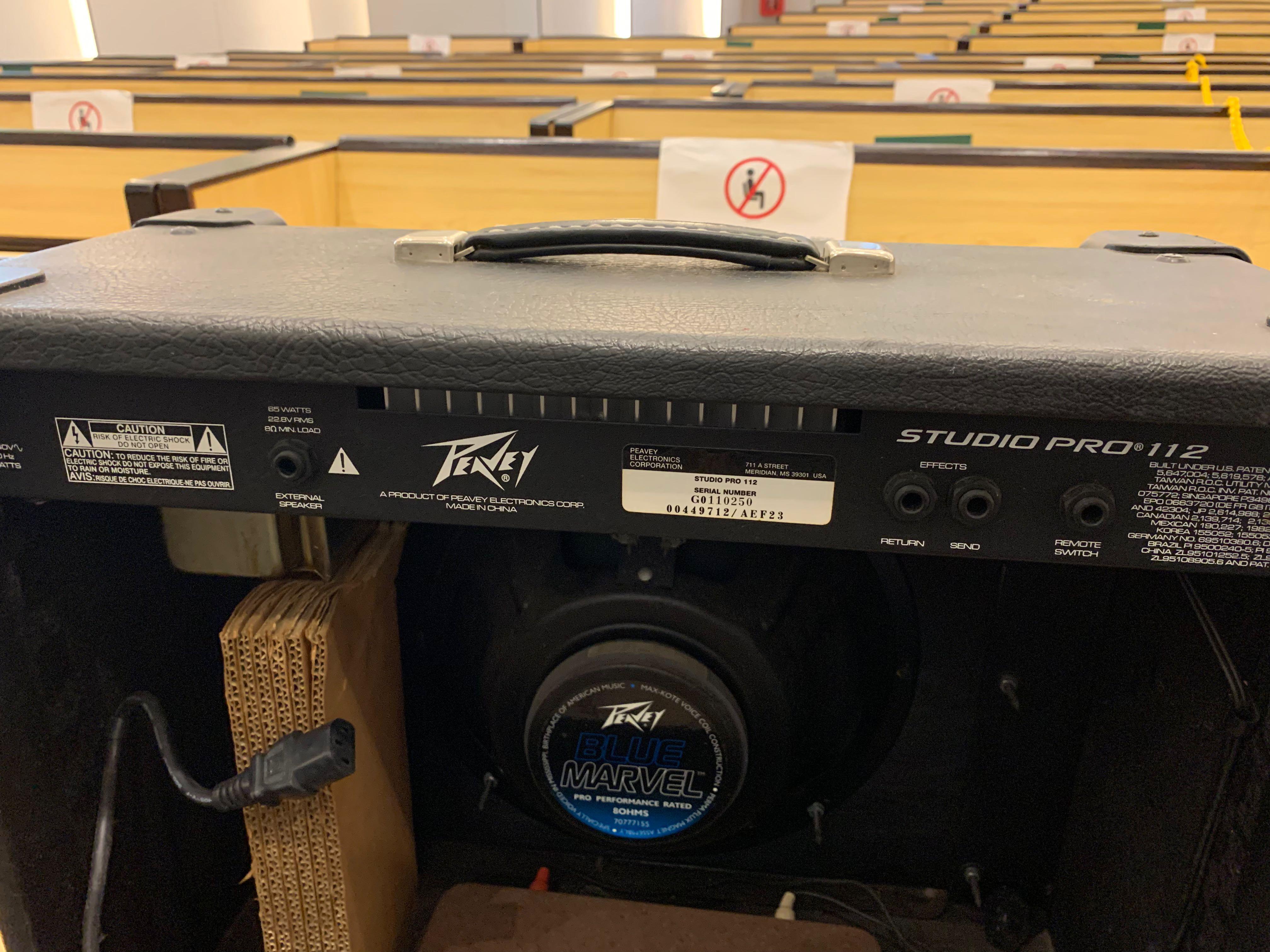 Peavey transtube studio online pro 112