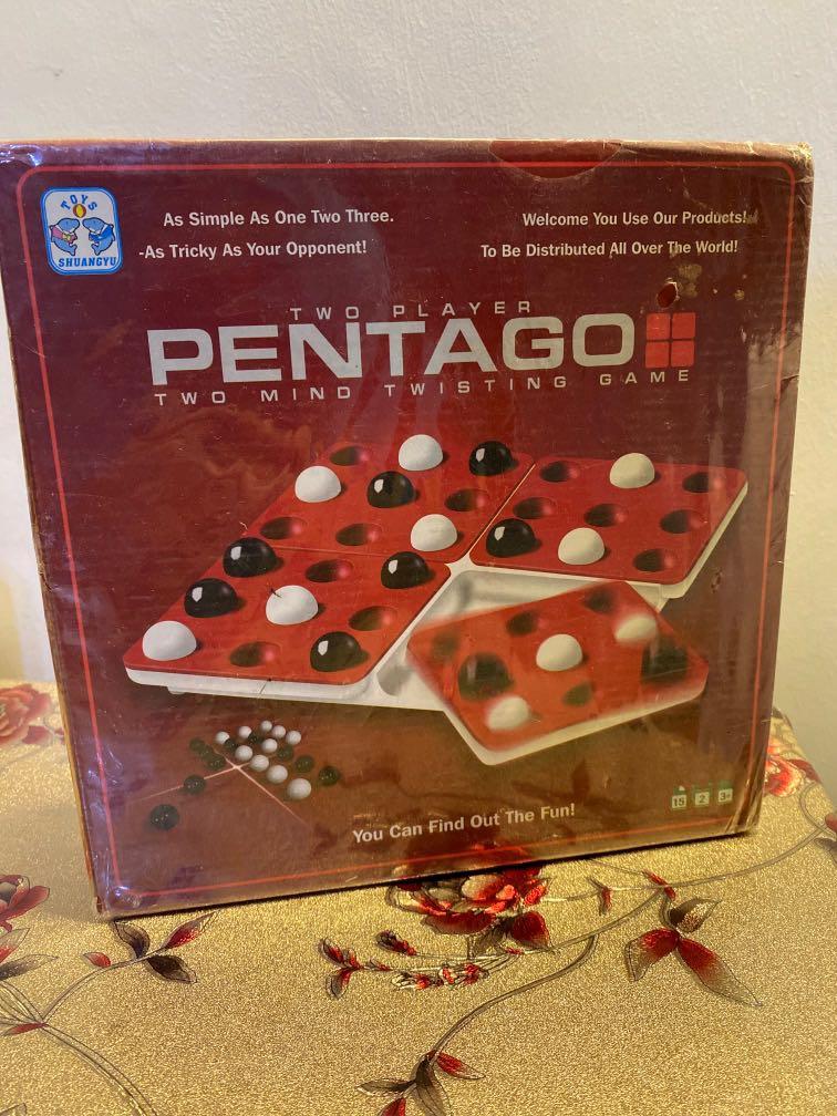 Fun Game Pentago Two mind twist Game family games board games Brainteaser Toy 