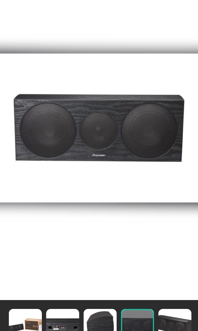 Pioneer Andrew Jones Center Speaker, Audio, Soundbars, Speakers