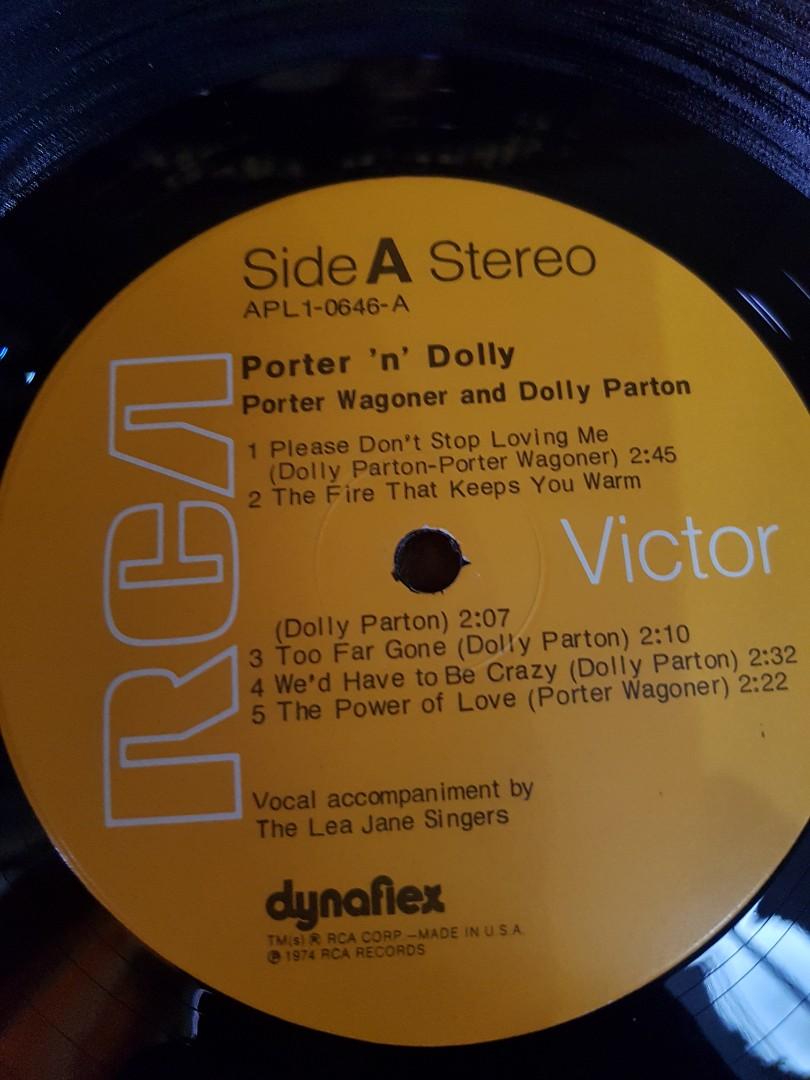 plaka/ vinyl record.porter & DOLLY (Category: Vinyls) located in Valenzuela. Submitted by toyharry (Listing ID 1118707807, Image 2). Description: VERY GOOD++ CONDITION U.S pressed❤❤❤.