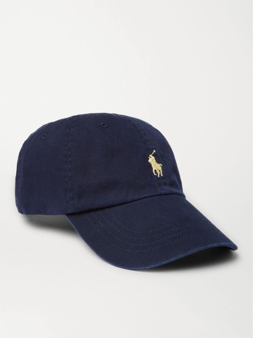 dark blue ralph lauren cap