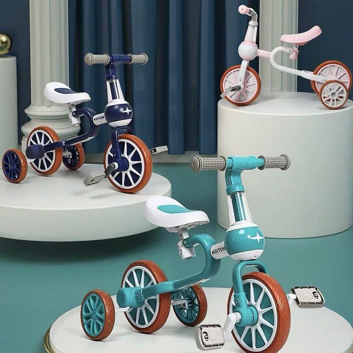 Prado 4 in 1 Multifunction Balance Bike Training No Pedal Push