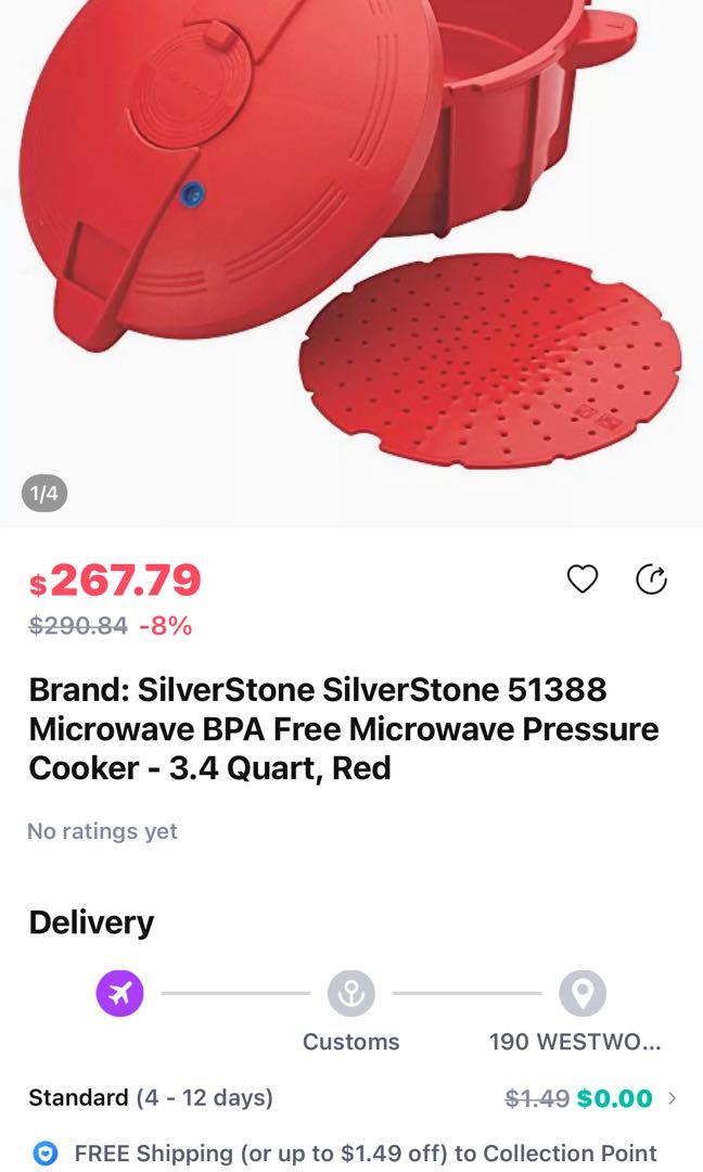 Prestige Microwave Pressure Cooker, TV Home Appliances, Kitchen