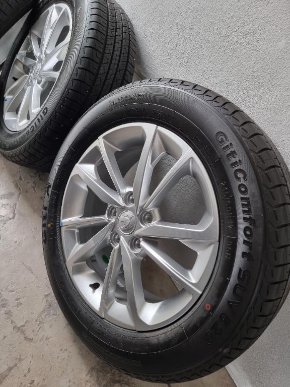 Proton X50 original Exec/Standard 17 inch Rims & Tires 215 60 17, Auto