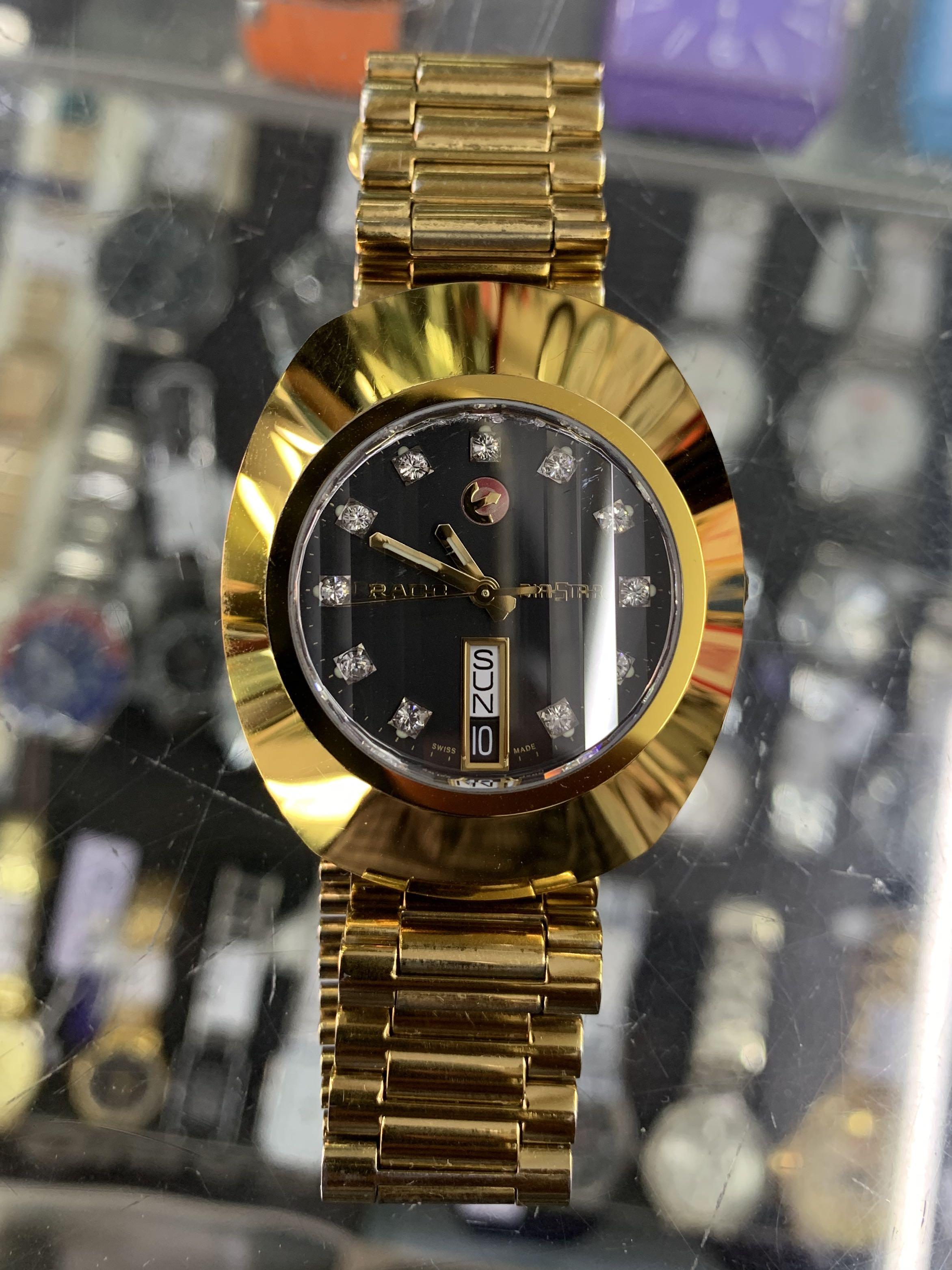Rado Diastar Gold Luxury Watches on Carousell